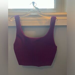 Aritzia cropped tank💜